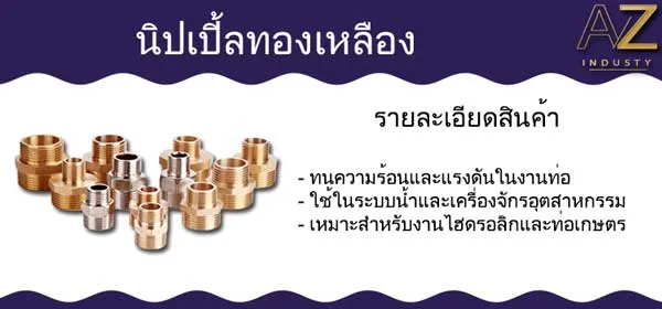 นิปเปิ้ลทองเหลือง