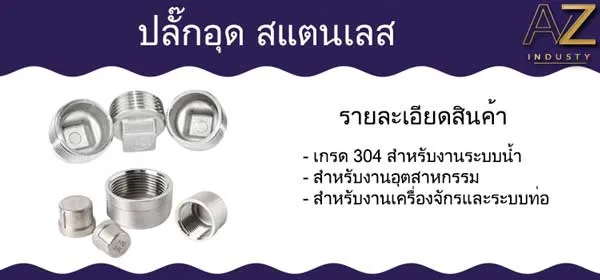 ปลั๊กอุดสแตนเลส